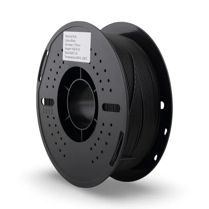 Filamix PLA+ Filament - Siyah - 1.75mm - 1Kg